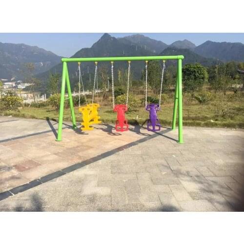 Outdoor baby swing chair playground childrens plastic slide garden toys seat kids monkey bars set children child swing nest Q36