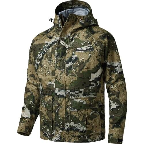 Bassdash Walker Breathable Waterproof Fishing Hunting Wading Jackets with Silent Outer Fabric for Men Women in 7 Sizes