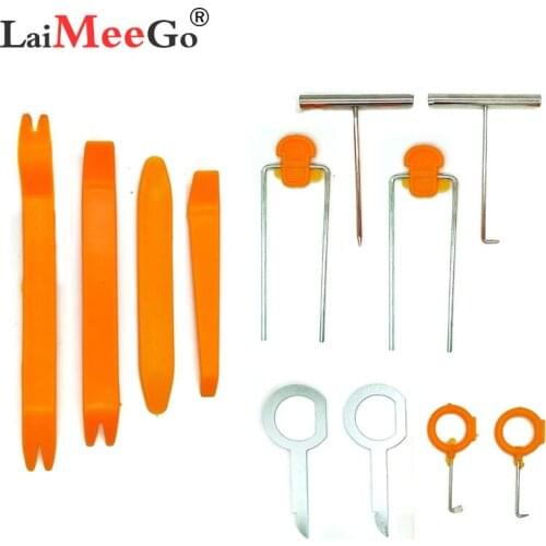 LaiMeeGo 12-piece car interior disassembly kit panel wiring pry bar refitting kit instrument panel disassembly repair tools