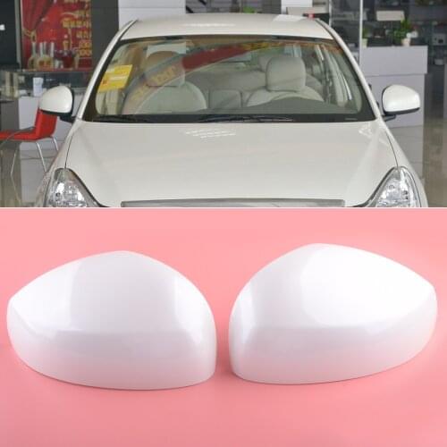 1 Pair ABS Left & Right Side Rearview Mirror Covers Caps Fit for Nissan Sentra 2013 2014 2015 2016 2017 2018