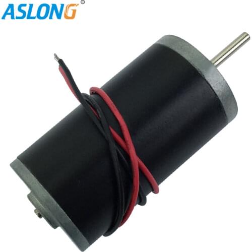 Micro Carbon Brush Permanent Magnet Solar Tracker With Motor Powerful Universal Vacuum Fan High Speed Motor Dc 12V 24V 8000Rpm