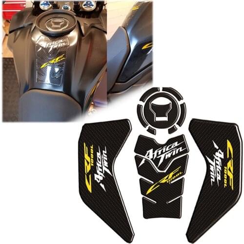 Motorcycle Modified Fuel Tank Sticker Protection Sticker Clip Leg Sticker Non-slip Sticker for Honda Africa Twin CRF1000L ADV