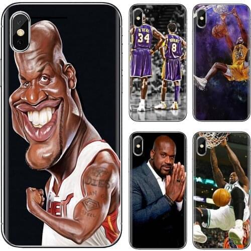 Shaquille-O'Neal-C-basketball-MVP-Star For Huawei Nova 2 2i 3 3i Y3 Y5 Y6 Y7 Y9 Prime 2015 2016 2017 2018 2019 Soft Case Covers