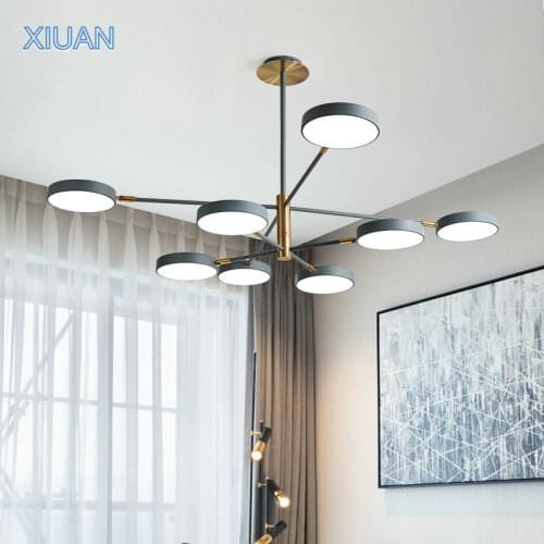 Modern Lighting Lving Room Pendant Light Green Gray White Hanging Suspended Lamps for Dining Table Bedroom Study Kitchen Fixture