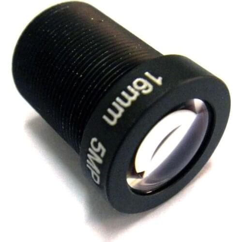 Smart security SL-1620B5MP F2.0 16mm M12 Board lens 5MP HD 27 Degrees S Mount CCTV Lens For CCTV Surveillance Security Camera