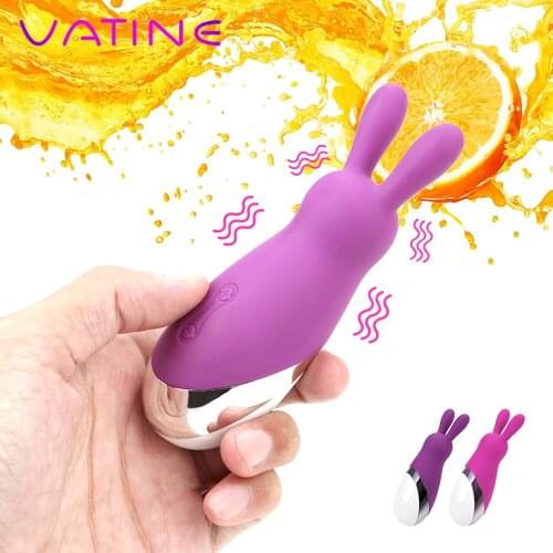 VATINE 10 Speed Female Masturbation Three Head Vibrator Clitoris Vagina Stimulation G-spot Body Massage Silicone