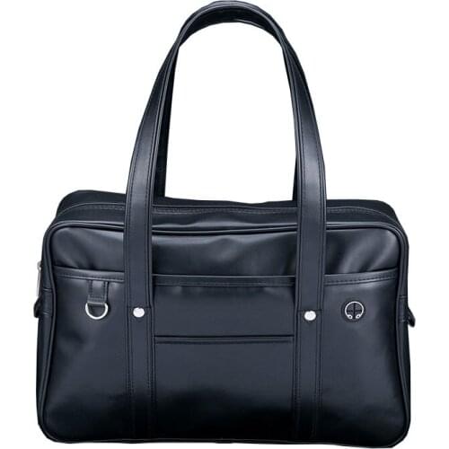 Japanese-Style JK Shoulder Hand School Bag Pu Uniform COS Mens and Womens Commuter Wear-Resistant Waterproof Laptop Backpack