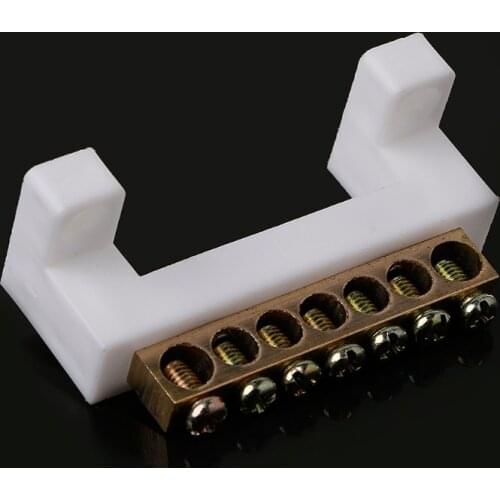 7 Positions câble électrique connecteur vis barrière bornier bloc barre livraison directe