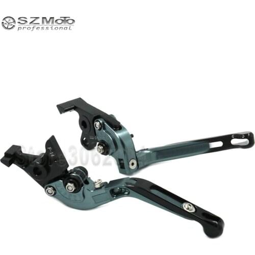 For KAWASAKI Z650 Z 650 2017-2019 Aluminum Motorcycle Accessories Folding Extendable Adjustable Brakes Clutch Levers With LOGO