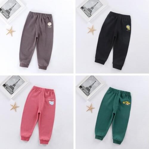 Kids Pants 1-6years Boys Casual Pants Kids Clothing Cotton Boys Long Trousers Children Girls Clothing Sport Pants Spring