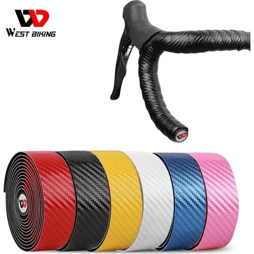 Bike Handlebar Tape Charcoal EVA PU Road Bicycle Handlebar Tape Anti-slip Shock Absorption Cycling Wrap End Plug Accessories
