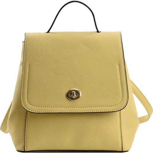 High Quality Pu Leather Women Backpacks Fashion Ladies Small Shoulder Travel Bag Designer School Backpack for Teenager Girls New