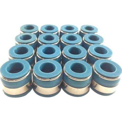 16PCS Viton Valve Stem Seals SSI-SBC11/32X500PO-VVS Replacement for SBC Small Block Engines