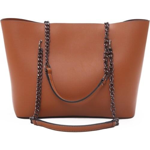 2021 Designer Pu Leather Shoulder Bags for Women Chain Large Capacity Handbags Travel Hand Bag Female Big Tote Bags