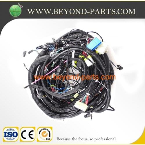 Excavator 6D102 Engine PC220-6 PC240-6 PC300-6 PC400-6 Outer Wire Harness Pump And Engine Wiring Harness