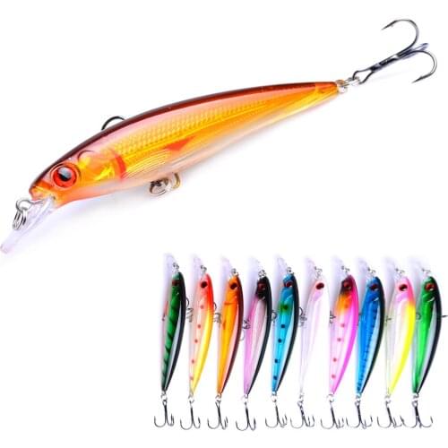 Minnow Crankbait Fishing Lure Accessories Goods Tackle Classic Style Wobbler For Pike Hard Artificial Bait Floating Pesca Bass