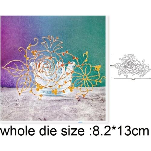 Metal cutting dies cut die mold frame Flower hollow Scrapbook paper craft knife mould blade punch stencils dies