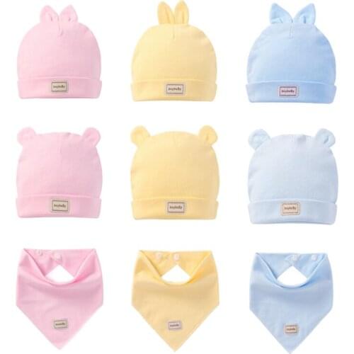 2018 New Unisex Baby Boy Girl Kids Toddler Infant colorful Cotton Soft Cute Hats Cap Beanie