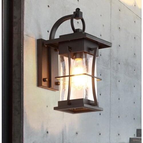 New American country Outdoor Wall Light porch Waterproof Edison Led lamp retro industrial engineering Sconces Lighting