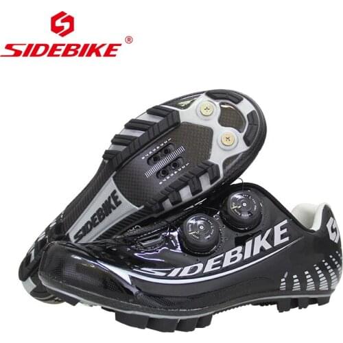 New MTB Man Professional competition level mountain bike shoes high-end carbon fiber material cycling shoes bicycle lock shoes