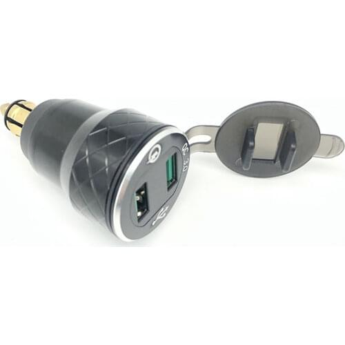 Suitable for BMW R1250GS/K1600GTL/ADV retrofit dual USB fast charging interface cigarette lighter converter BMW series universal