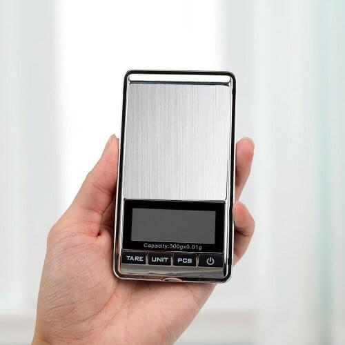300g/0.01g For Kitchen For Jewelry Gram Weight Portable High Accuracy Backlight Electric Pocket Mini Digital Scale