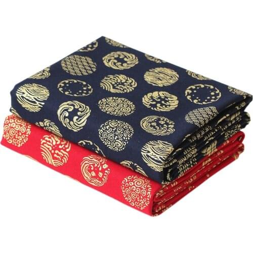 Dailylike Cotton Bronzing Cloth 100% Cotton Fabrics for Sewing Textile Quilting Curtain Tablecloth Quilting Patchwork Bedding