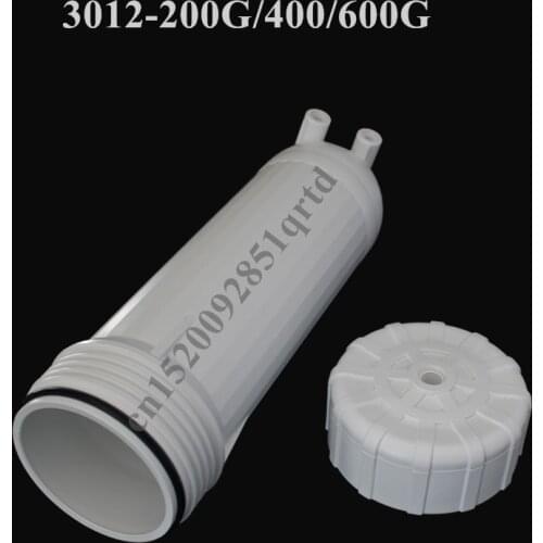 Ro Membrane Reverse Osmosis Water Filter Housing 3012-200G 400G 600G Ro Water Filter Parts Reverse Osmosis Membrane Filter Shell