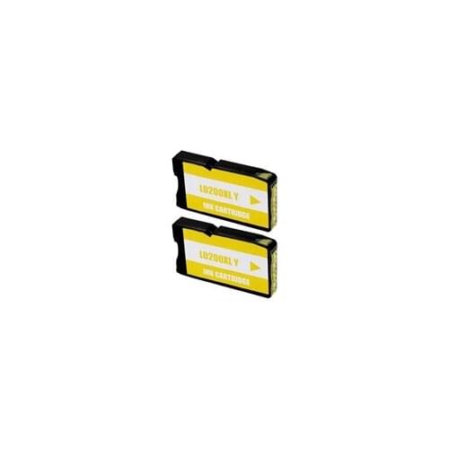 Ink cartridge for Lexmark 200Xl yellow 14L0200 (2 Pack)