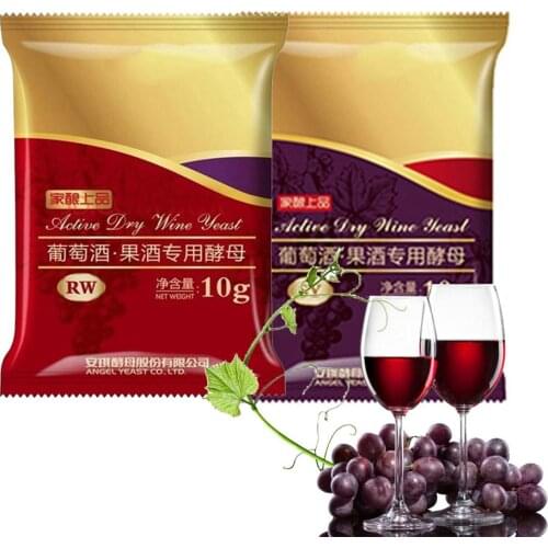 10G Wine Yeast Full Fermentation Dry Yeast For Wine DIY Active Dry Wine Yeast Dry Wine Yeast ,Used For Red Wine Brewing