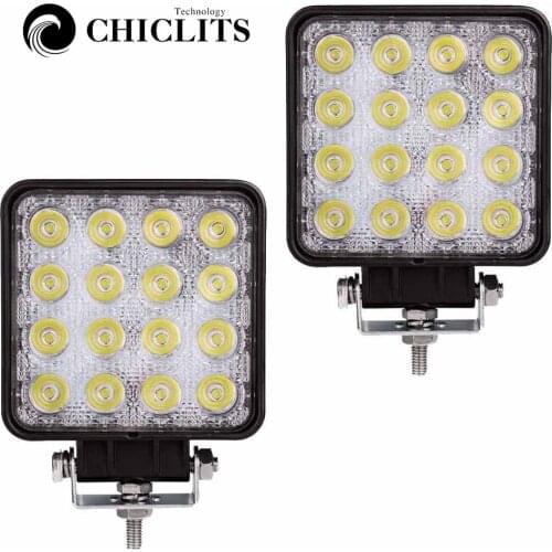 Work Lights Lamp LED for Repair 48W 6000k LED Spot Beam Square Tractor SUV Truck 4WD 12V 24V waterproof for the kinds of vehicle