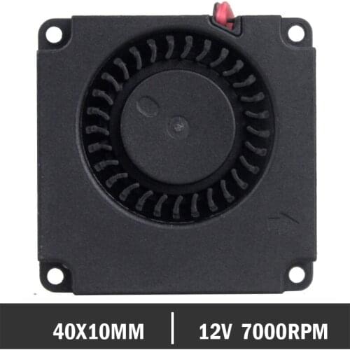 1 Piece Gdstime 40mm x 40mm x 10mm 4010 12V 4cm Brushless DC Cooling Blower Fan for 3D Printer