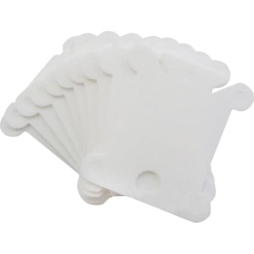 Embroidery Thread holder Floss Craft Bobbin Cross Stitch Storage Holder Plastic Sewing Thread Board Card Thread Organizer