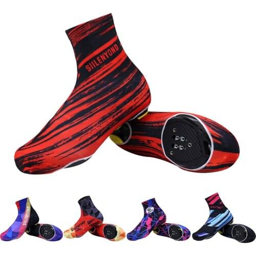 1 Pair Waterproof Shoes Cover Cycling Shoe Cover Warm Overshoes for MTB Road Bike Cleats Shoes Bicycle Shoe Protector Unisex