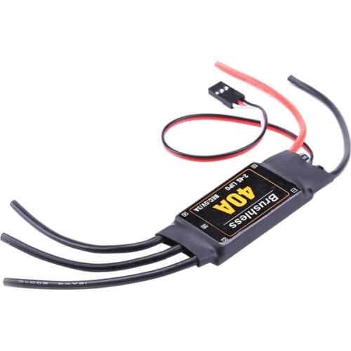 1pc 2-4S 40A Brushless ESC BEC 5V/ 3A For RC Quadcopter Helicopter