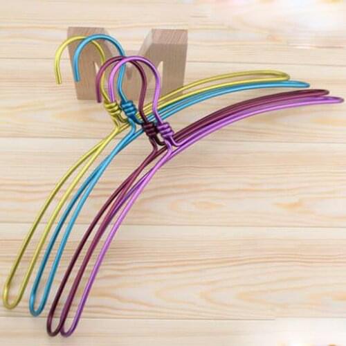 5pcs/lot 41cm Space aluminum hanger/Aluminum alloy clothes hanger
