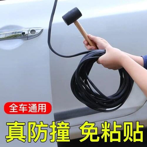 5m Car Door Anti Scratch Protector Strips Auto Sealing Guard Trim Automobile Door Edge Stickers Decorative Protector Seal Strip
