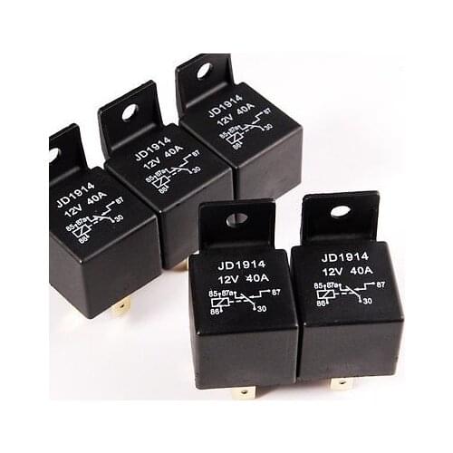 5x KFZ Relais Offner Schlieber Auto Umschaltrelais Wechselrelais 12V 40A JD1914