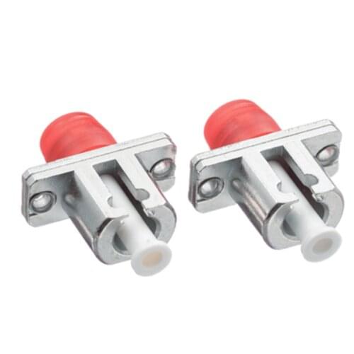 LC to FC Optical Fiber Adapter,Round to Square LC-FC Optic Fiber Flange Adaptor