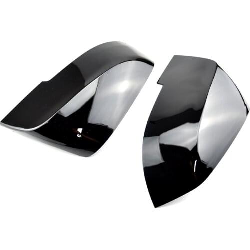 For BMW 1 2 3 4 X Series Rear View Side Mirror Cover F20 F21 F22 F23 F30 F32 F36 X1 E84 F87 M2 Carbon fiber pattern Accessories