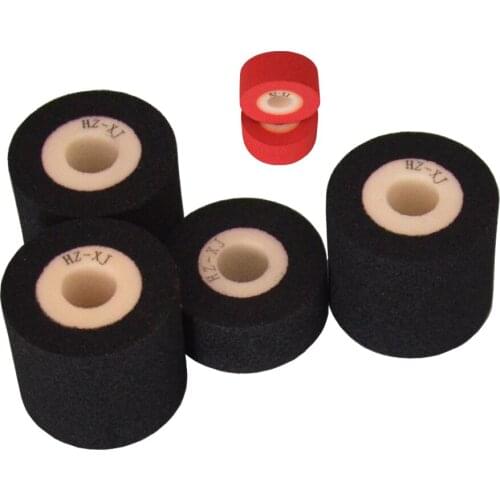 Black Diameter 36mm Height 32mm hot dry roller for friction machine