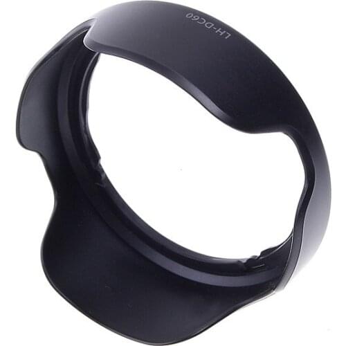 Dc60 dc-60 flower Lens Hood cover For Canon PowerShot SX30IS SX40HS SX50HS LH-DC60