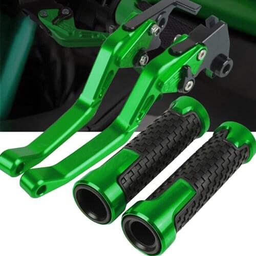 For Kawasaki Z1000SX Z1000 SX 2011-2016 Motorcycle 7/8"22mm Handlebar Grips Handle Hand Short Brake Clutch Levers Accessories