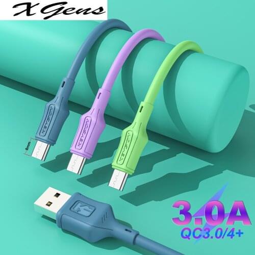 8mm USB Cable Fast Charging Type C Cable for Samsung S21 Charger Data Charge USB C Cable for Xiaomi Redmi Phone USB Cord