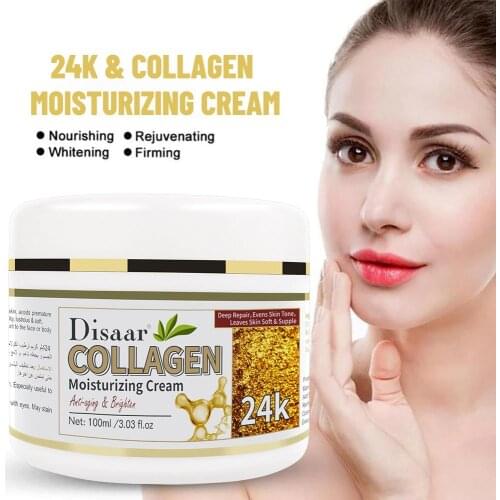 LAIKOU 24k Collagen Face Body Cream Deep Moisturizing Anti-wrinkle FirmIing Rejuvenation Skin Anti-drying Body Lotion Skin Care
