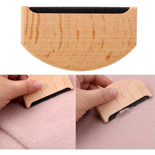 Lint Remover Fabric Comb Garment Care Manual Sweater Brush Wooden Anti Pilling Home Cleaning Home Use