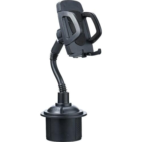 MAYITR 1pc High Quality Cell Phone Mount Gooseneck Cup Holder Cradle Universal 360 Degree Rotation Mobile Phones Bracket