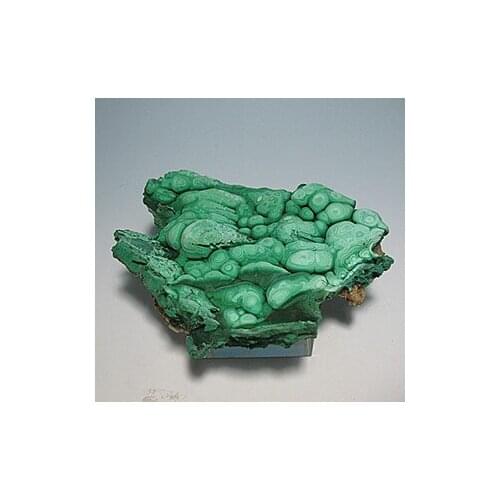 Natural dark green of malachite green malachite stone specimens / Boutique ore mine mark rough stone stone