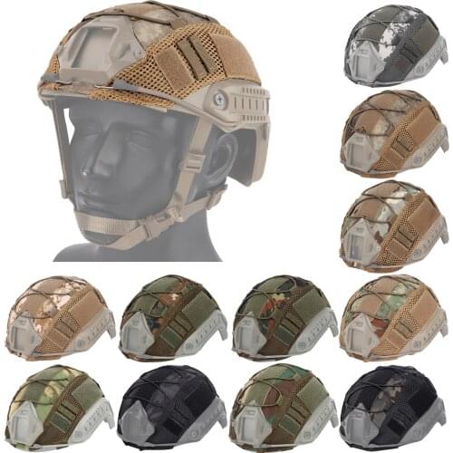 Nylon Multicam Helmet Cover Cloth for Paintball Fast Helmet Equipment