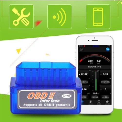 New Lastest OBD V2.1 OBD2 Auto Scanner OBDII 2 Car ELM 327 Tester Diagnostic Tool for Android Windows Hot